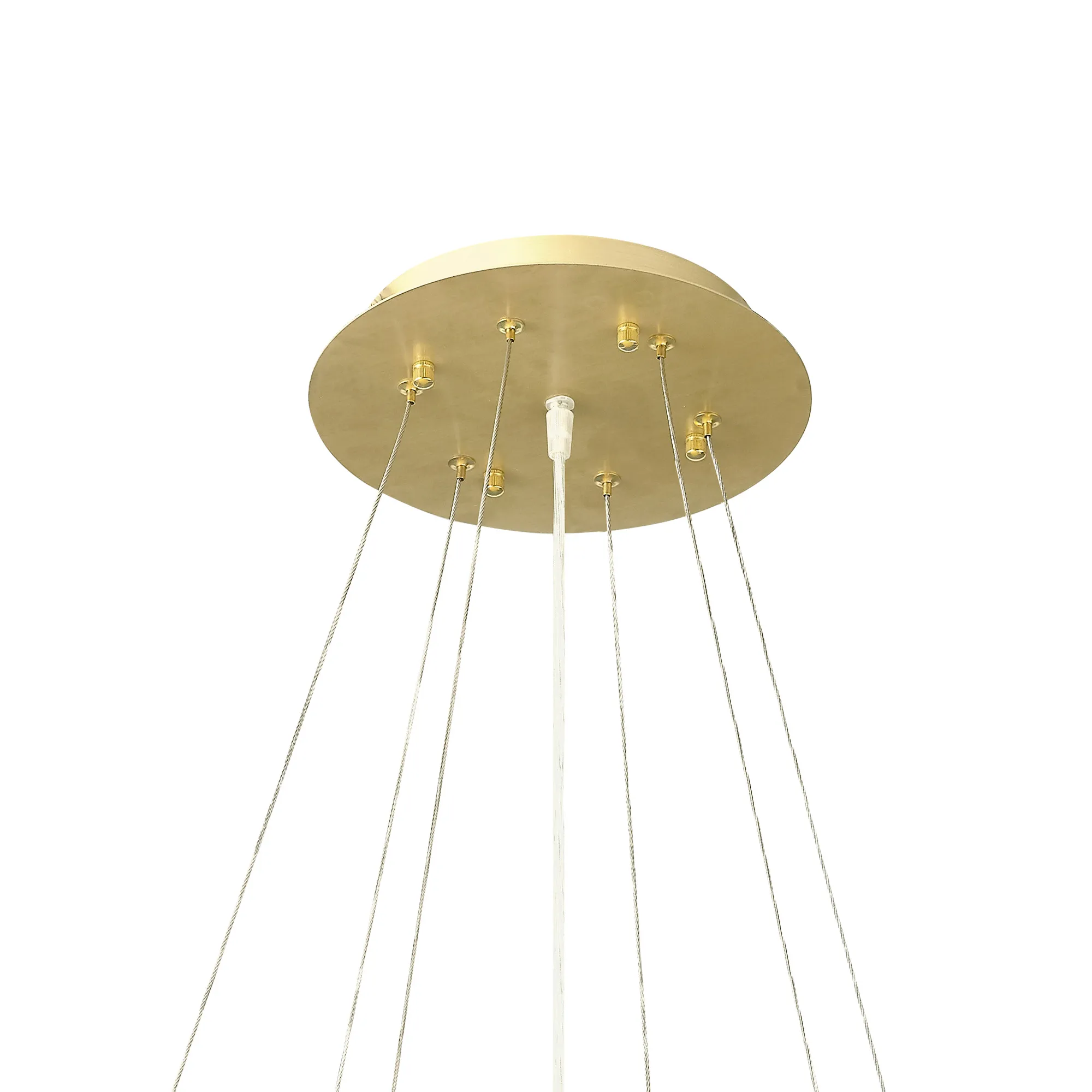 Lowan 790mm 3m Suspension Plate (Max Load 40kg) Painted Brushed Gold D0669  Deco Lowan Painted Gold